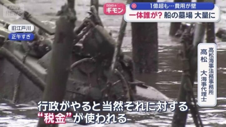 大きなハードルは撤去の費用
