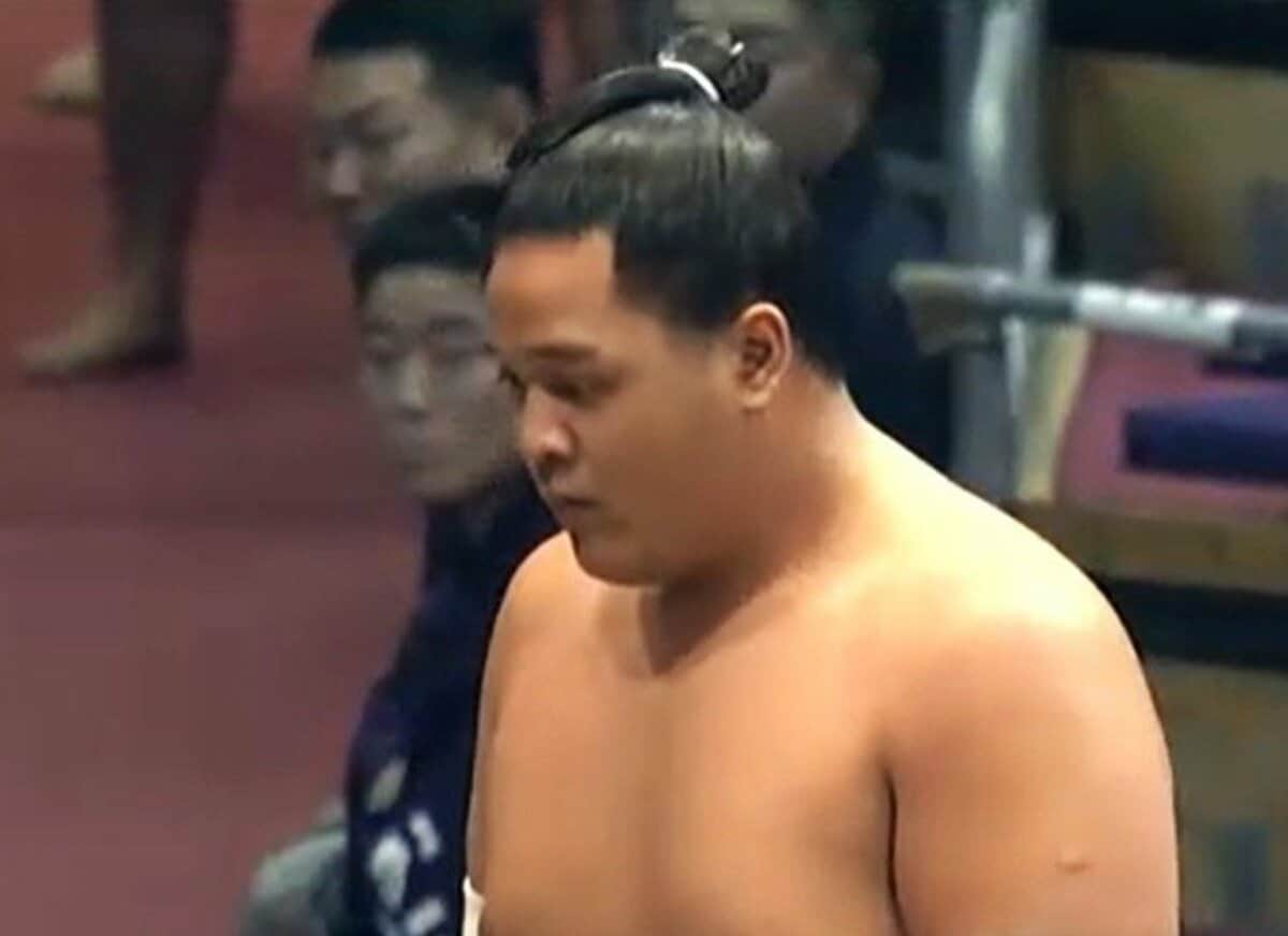 一体、何頭身？」身長190センチの“小顔＆脚長”20歳力士に驚きの声「顔