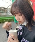江野沢愛美のアイスを食べる自然体ショットに「その表情は反則」「感動で心臓ドキドキ」とファン絶賛