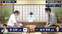 朝日杯 泉八段-金沢五段