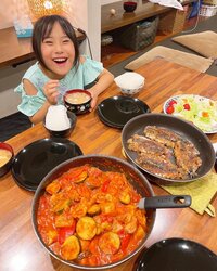 みきママ『熱中症に冷やし味噌汁です!!』