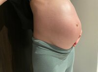 桃『妊娠30週のお腹!!』