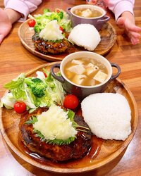 みきママ『和風ハンバーグプレートです!!』