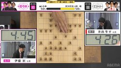 「なんだこれは！？」井出隼平五段の鮮烈一手に両軍＆解説陣騒然 新タイトルホルダー撃破にファンも大興奮「一ミリも考えない手」／将棋・ABEMAトーナメント2024