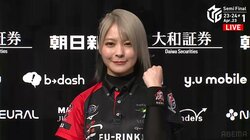 攻める気持ちでトップ狙い撃ち 二階堂亜樹、日またぎ連投 オーラス逆転に「すごくドキドキしましたね」／麻雀・Mリーグ