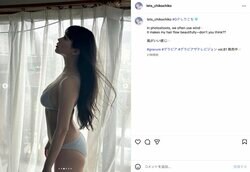 「すごく神秘的」 STU48・工藤理子のグラビア撮影風景に絶賛の声「超絶美しいフォルム」