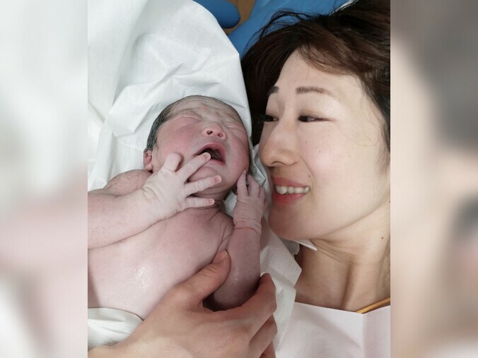 【画像】出産直後の写真