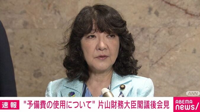 片山さつき財務大臣