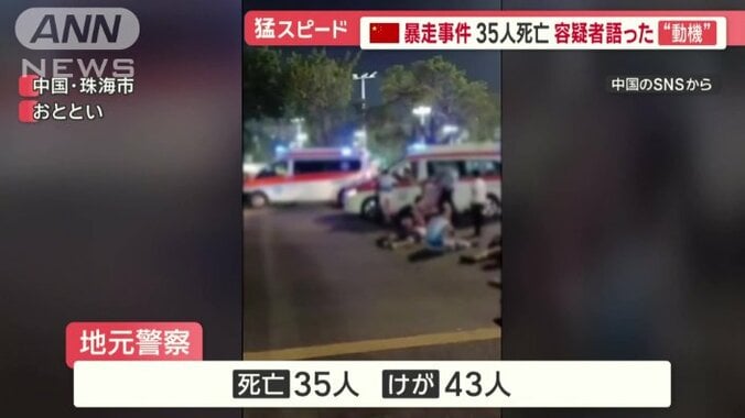 この事件で35人が死亡、43人がけが