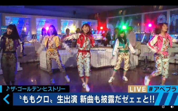 ももクロ、新曲&爆笑トークをアベプラ生出演で披露  テレ朝にモノノフ500人超が殺到！ 17枚目