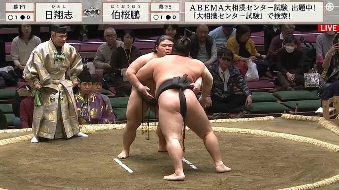 復活の伯桜鵬、技あり下手投げで館内騒然 どうして決まったのかわからないファンが続出「リプレイみたい」「漫画みたいなキレ」