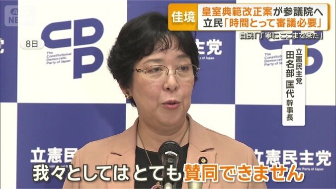 立憲民主党　田名部匡代幹事長