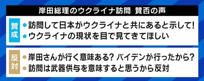 「政治にも報道協定を」岸田総理のキーウ“極秘訪問”は可能か？ 元外交官＆記者と議論 4枚目