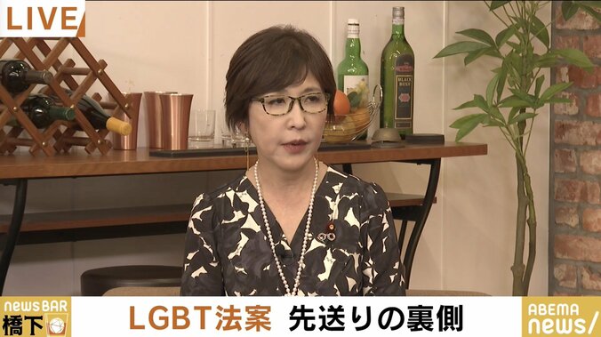 「次の国会で修正を入れる可能性も十分にあり得ると思う」稲田朋美議員、提出に至らなかったLGBT法案への思い語る 1枚目