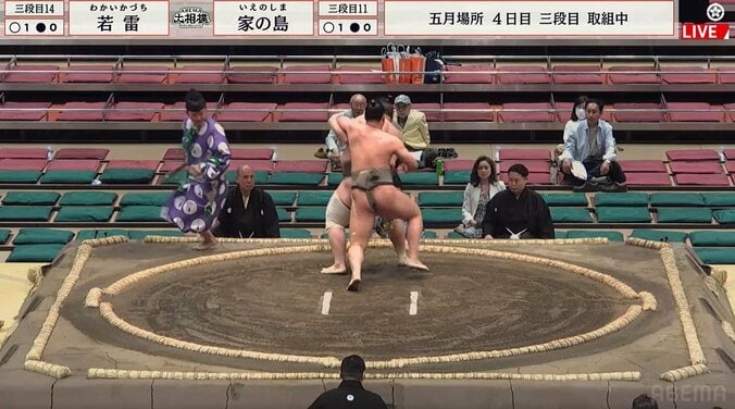 「変形一本背負い」「すごいの出た」巨漢力士が絶体絶命から“大技”で驚異の大逆転 館内騒然 3枚目