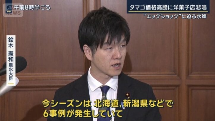 鈴木憲和農水大臣