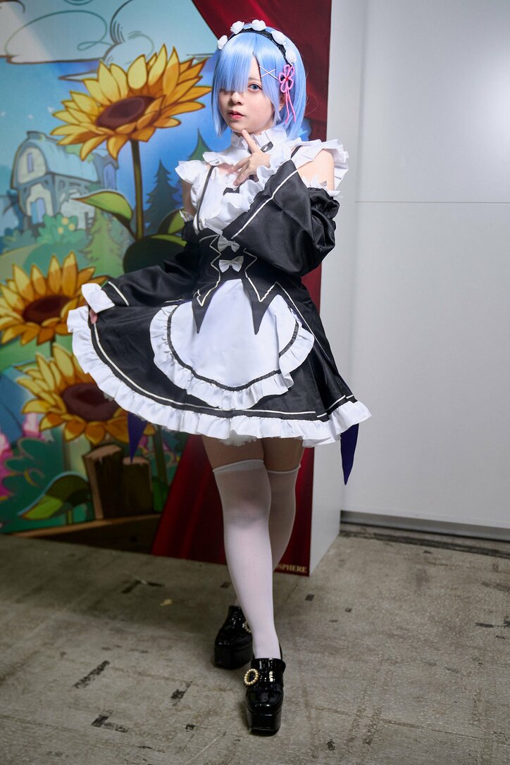 【写真・画像】『Re:ゼロから始める異世界生活』レムコスプレ　3枚目