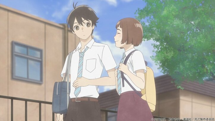 浮かれた和紗(声優・河野ひより)は帰宅途中に… アニメ「荒ぶる季節の乙女どもよ。」第9話先行カット公開