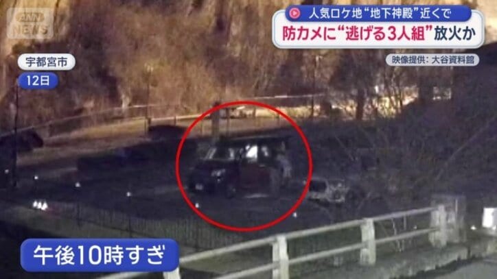 公園に一台の車が