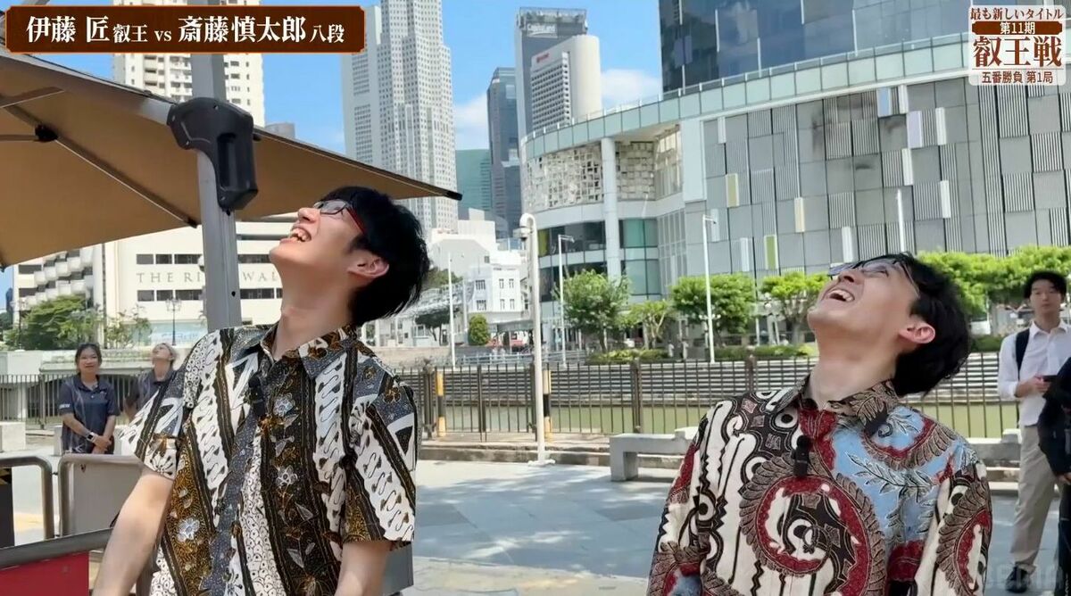 速えぇ〜」伊藤叡王と斎藤八段が“お口あんぐり”！？若手&女流棋士の