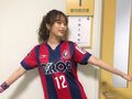 近藤千尋、『ファジアーノ岡山FC』を応援　ユニフォーム姿のオフショットに「ちぴちゃん最高に可愛い」
