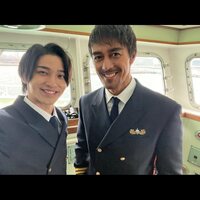 『DCU』横浜流星＆阿部寛、吉川晃司の2ショットに「なんていい笑顔」「素敵な先輩方」の声