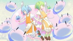 アニメ「スライム倒して300年」2話、ファルファ＆シャルシャが「尊い」「エモエモのエモ」と大好評