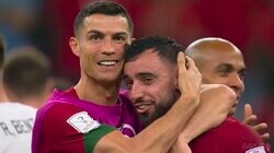 勝利が全てを水に流す 大会前に“不仲説”が囁かれたロナウドとフェルナンデス、歓喜の抱擁シーンが話題