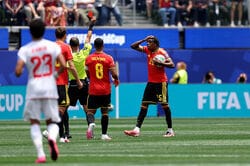 【W杯】ベルギー戦の一発退場劇にネット騒然「それはあかん」「完全にミス」 厳しい声の裏でイランFWは「よく狙ってた」指摘も