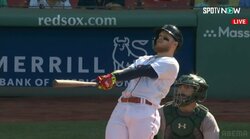 切れた？切れない？どっちなんだい！吉田正尚の同僚バードゥーゴ、ポール際に飛ばした“なかなか確信できない弾”