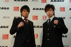 出場選手は全員10代！KHAOS第2回は軍司vs龍矢のライバル対決、佐野vs里見も決定