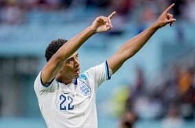 ヘイ、ジュード！　イングランドの逸材MFベリンガムが代表史上2番目の若さでW杯弾をゲット