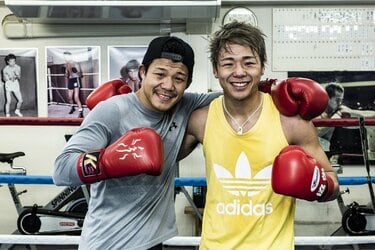 亀田興毅、K-1史上初の“3階級王者”武尊と本気スパーリング！最後には
