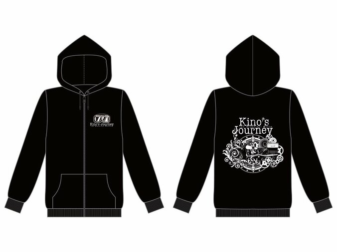 アニメ「キノの旅」からイメージパーカー＆帽子が発売決定 2枚目
