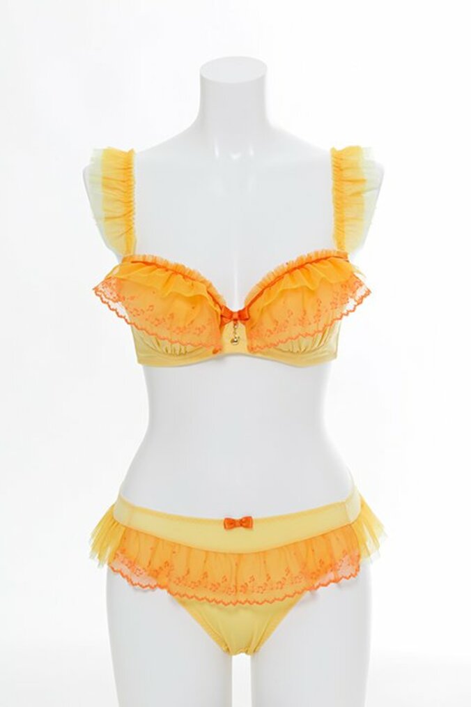 アニメ『おジャ魔⼥どれみ』コラボのランジェリーセットが登場！　どれみ＆はづき＆あいこ＆おんぷの4人をイメージ 7枚目