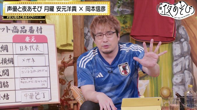 安元洋貴＆岡本信彦が今年のヒット商品を発表！サッカー&格闘技トークも大盛り上がり『声優と夜あそび』 3枚目