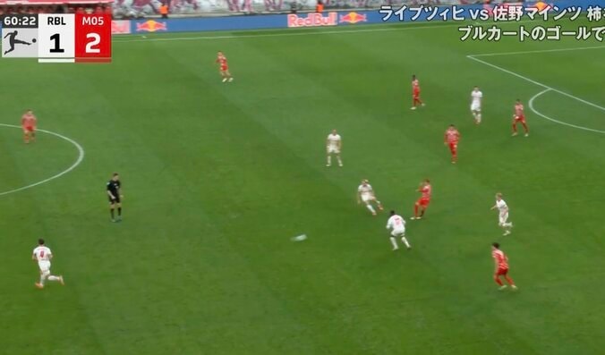 【写真・画像】うめえええ！ 佐野海舟、相手DFを転倒させる“ド迫力ドリブル”炸裂「最高すぎ」「キレッキレ」 切れ味鋭い“アンクルブレイク”にファン大興奮　1枚目