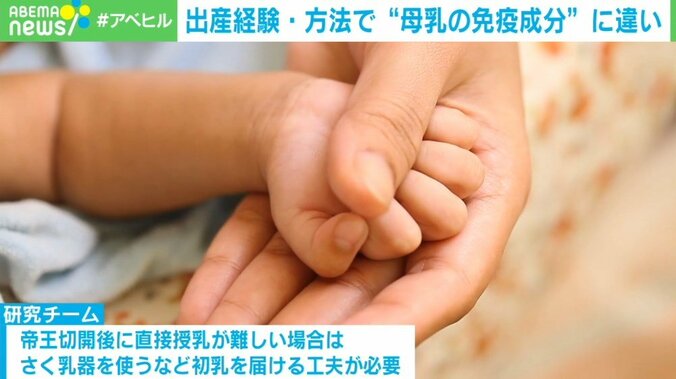 母乳は最高の薬? 出産経験や分娩方法で“免疫成分”に違い 医師「感染リスクがグッと下がる」 1枚目