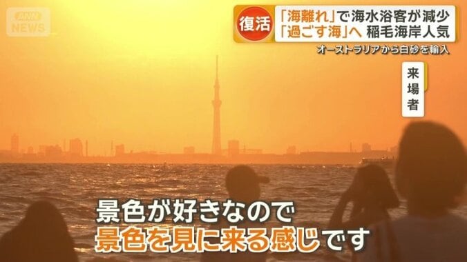 思い思いの時間を楽しむ「過ごす海」へ