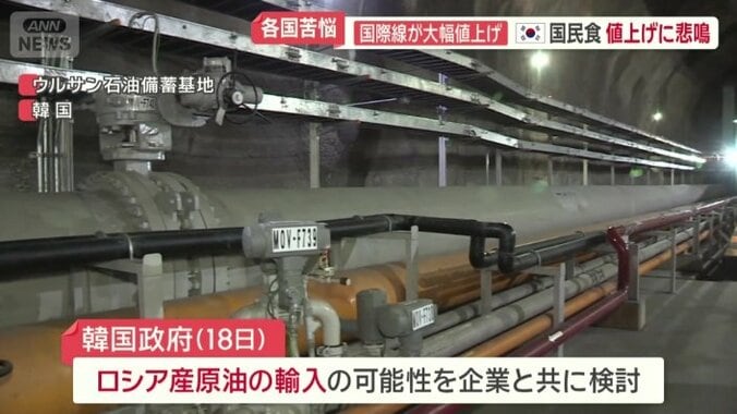 “ロシア産原油”の輸入の可能性を企業と共に検討