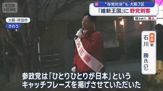 今回初めて国政に挑戦