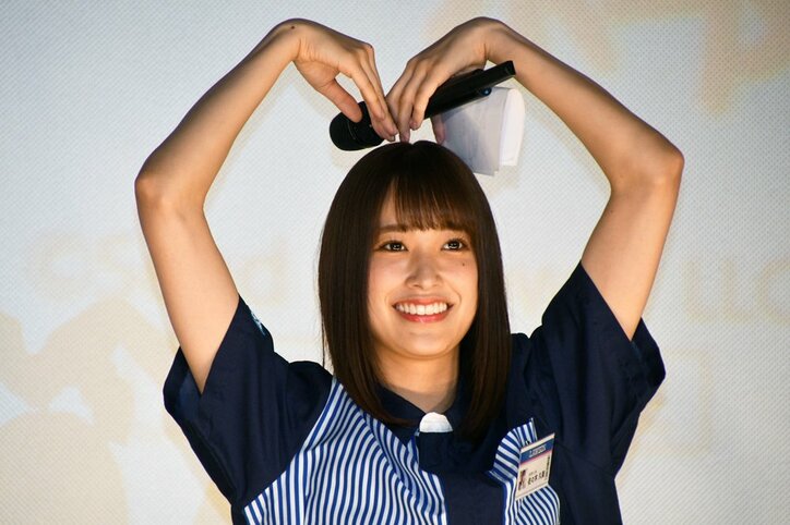 小坂菜緒、近頃の目覚めの2曲は『はだサマ』と『セカアイ』…アンバサダー就任イベントで”おひさま”たちと交流
