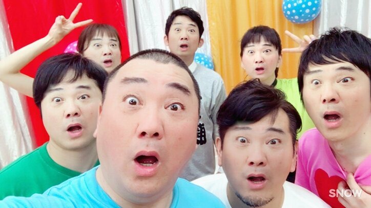 ノンスタ井上に『実はイケメン!』と称賛の声 顔交換アプリで撮った写真が話題に