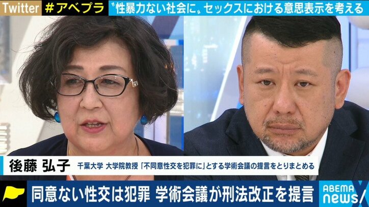 同意なき性交は犯罪にすべき 日本学術会議が提言 同意 の意味とは 中心メンバーに聞く 国内 Abema Times