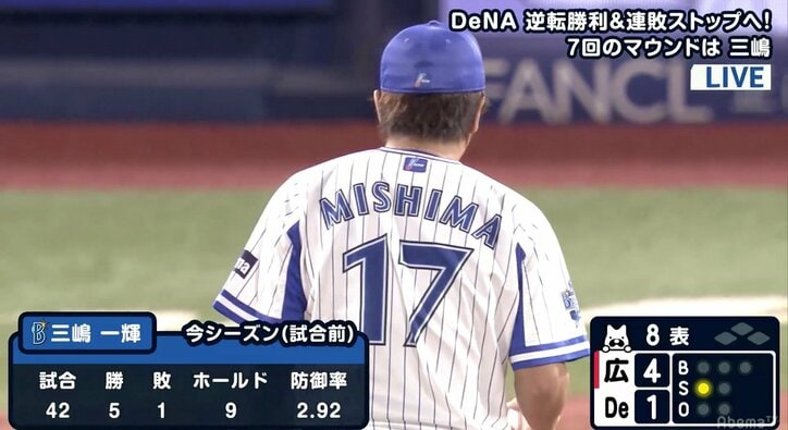 「三嶋がリズムを作り、筒香の逆転満塁弾を呼んだ」高木豊氏、横浜DeNA三嶋の投球にのぞかせた親心