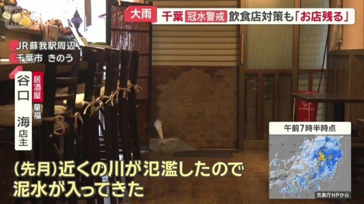 徹底した浸水対策