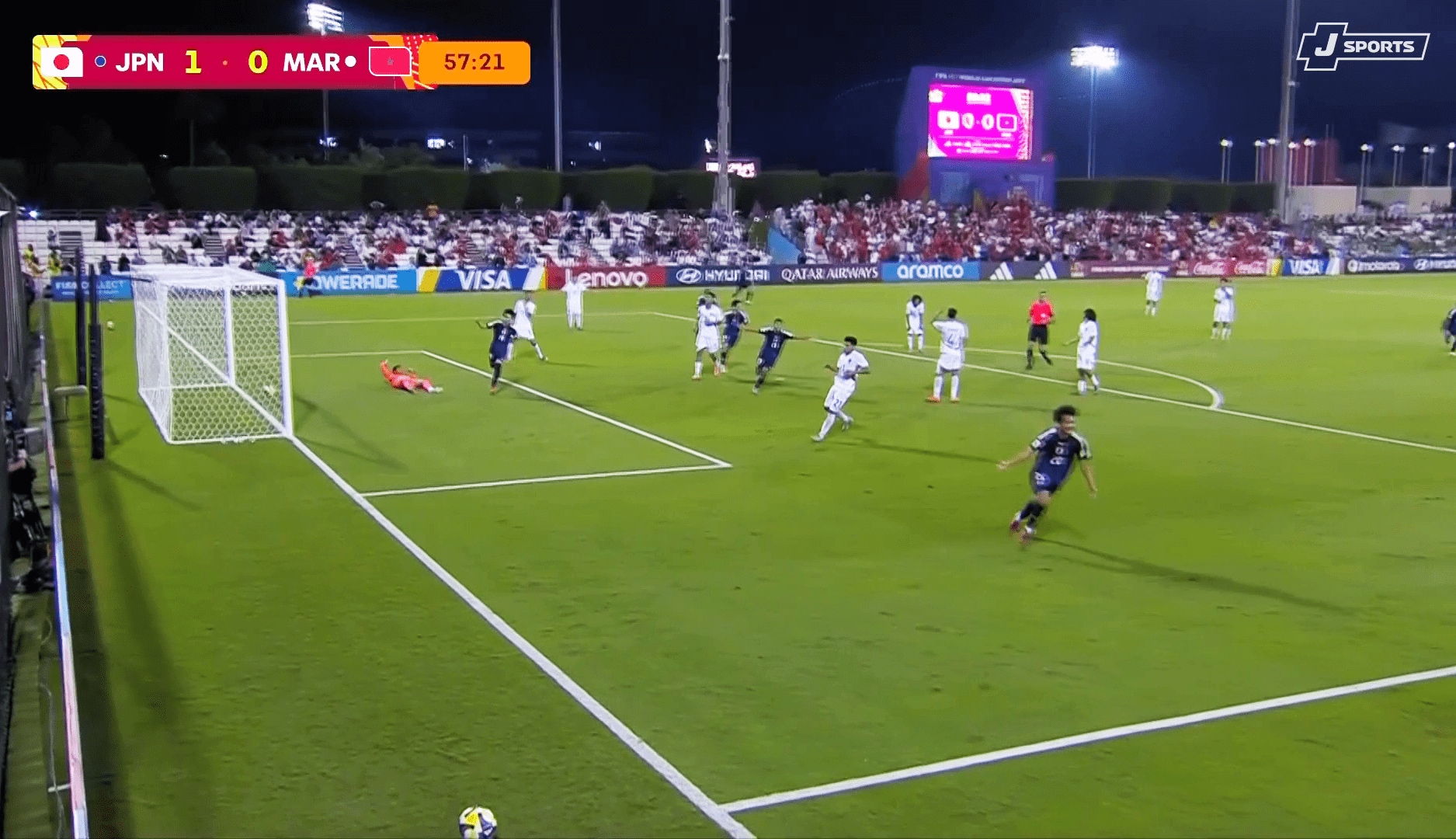 歓喜する瀬口大翔