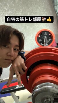 杉浦太陽『自宅の筋トレ部屋』