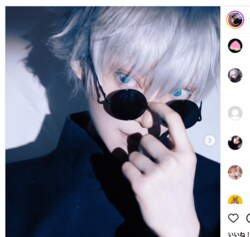 「呪術廻戦」五条悟の誕生日！人気コスプレイヤーがガチ画像で祝福