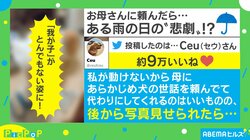 母に犬の散歩を頼んだ結果…“自作カッパ”に反響殺到「ひたすらかわいい」「楽しそうで何より」
